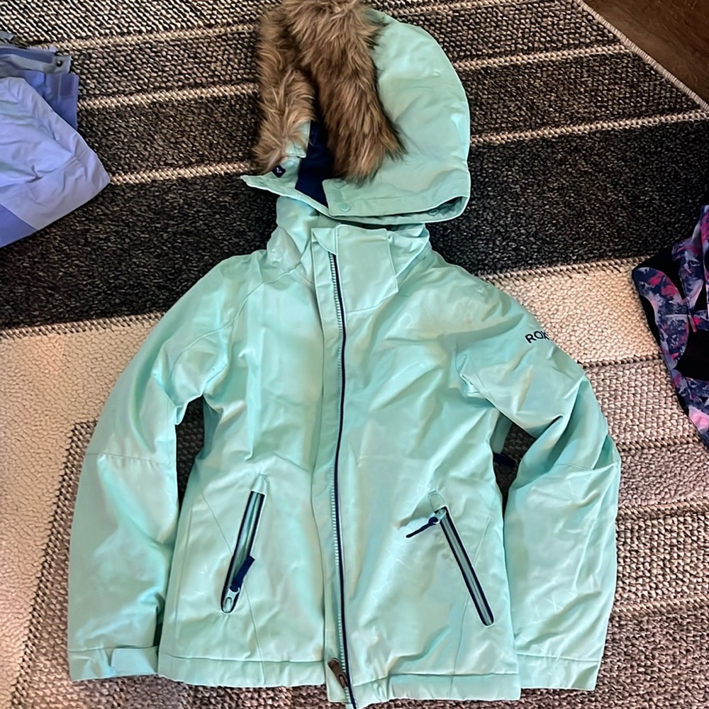 Roxy ski coat girls